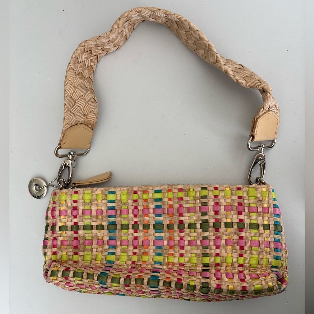 The Sak Vintage 90s Ribbon Woven Bag - Picture 3 of 8